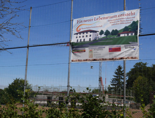 Nun haben wir bereits unsere erste Decke über dem Kopf!